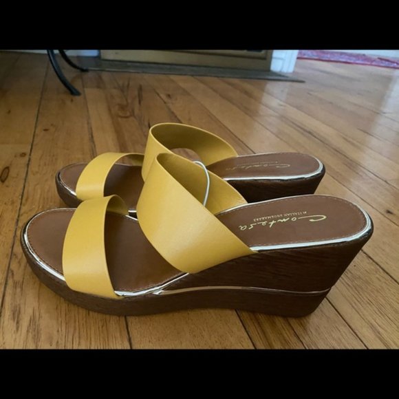 Italian Shoemakers Shoes - Italian Shoemakers Wedge Sandals NWT